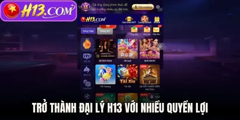 Trở thành đại lý H13 với nhiều quyền lợi