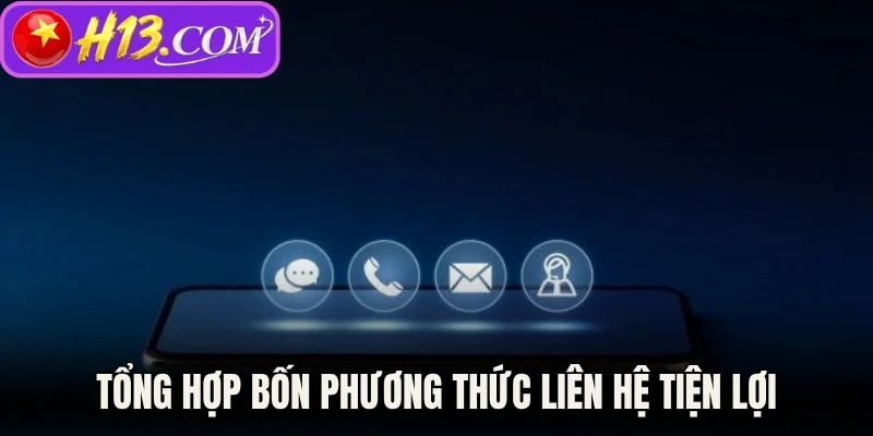 Tổng hợp bốn phương thức liên hệ tiện lợi 