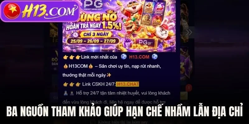 Ba nguồn tham khảo giúp hạn chế nhầm lẫn địa chỉ