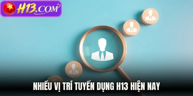 Nhiều vị trí tuyển dụng H13 hiện nay